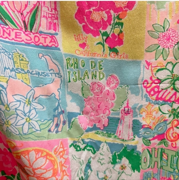 Lily Pulitzer Crista Midi State Of Mind Dress - Picture 9 of 12